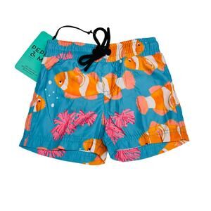 NWT Pepita & Me 6-12M Clown Fish Swim Trunks